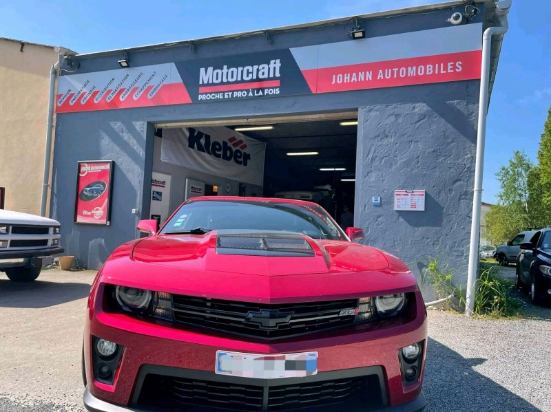 Entretien voiture Américaine Chevrolet Camaro ZL1 proche Langon en Gironde (33)